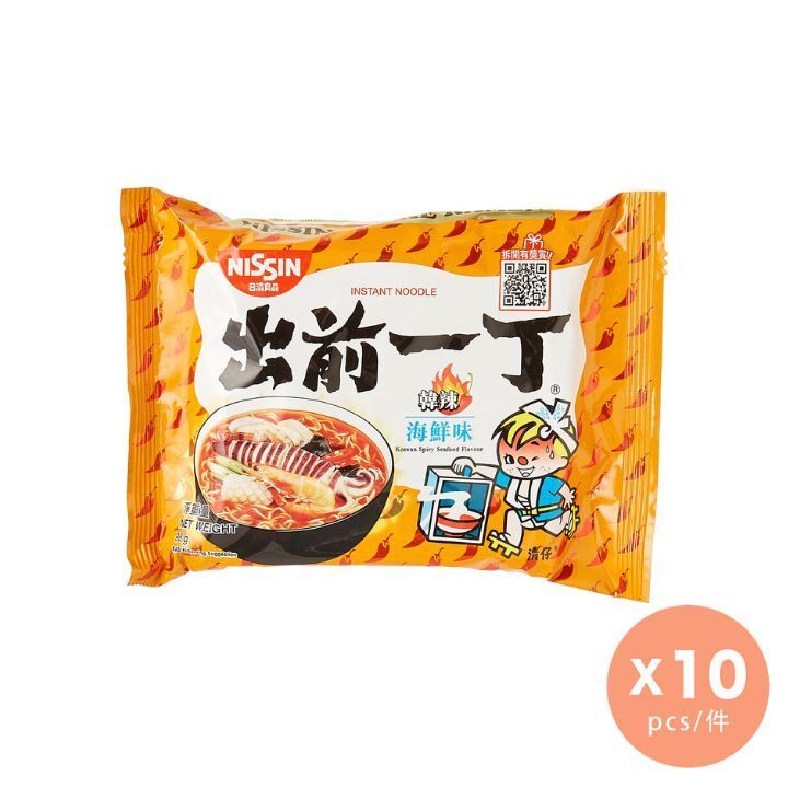 出前一丁火辣海鮮味麵 #韓辣海鮮味| 到期日:2026年4月8日 |