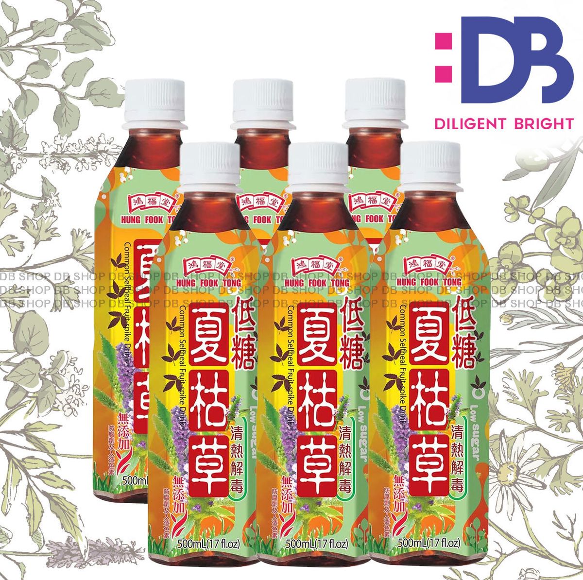 Common Selfheal Fruit-spike Drink (500ml X 6)(Random packaging)Best Before: (at least) 1 APR 2027
