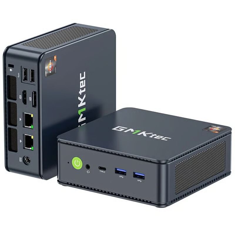 NucBox M5 PLUS Mini PC 迷你電腦 - ( AMD Ryzen 7 5825U、Radeon RX Vega 8、Window 11 Pro)
