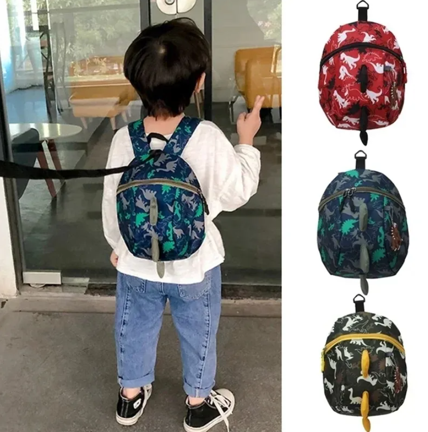 1件 可愛恐龍寶寶安全背帶背包(多色可選)【下單後聯絡客服確認顏色】