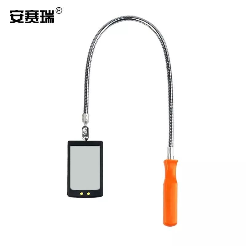 安赛瑞 带灯软管检测镜 折叠伸缩软管 带灯 伸展长度60cm 410026