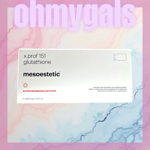 mesoestetic | x.prof 151 glutathione 5 x 600 mg (Parallel Import) (EXP:09/30)