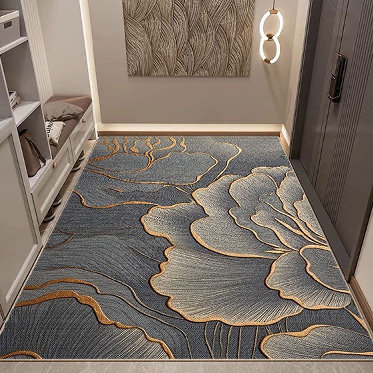 輕奢北歐風地墊 玄關入門地毯 可裁剪防滑腳墊 客廳家居裝飾- AY203 80*120CM