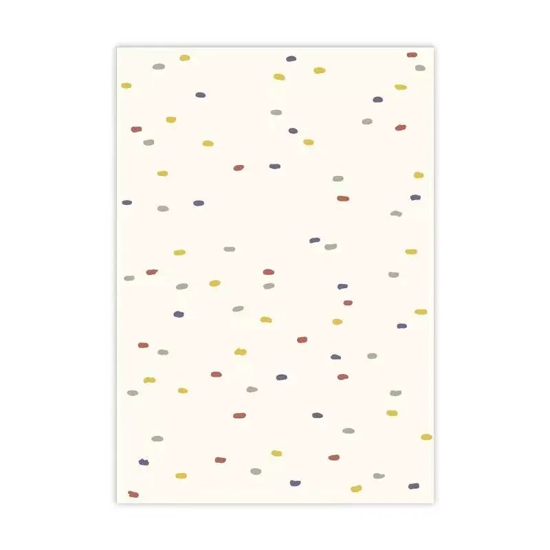Fresh faux cashmere living room carpet children's room crawling mat home girly sofa coffee table mat