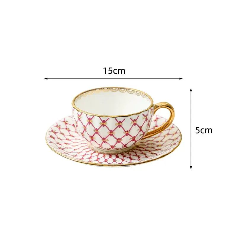 European Bone China Coffee Cup High-end Creative High Appearance Ceramic Cup