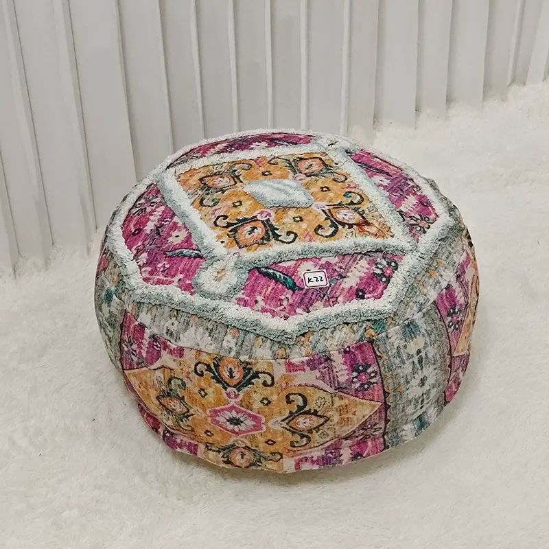 摩洛哥坐墩茶几懒人坐墩蒲团坐垫家用地上阳台蒲团软坐墩榻米客厅