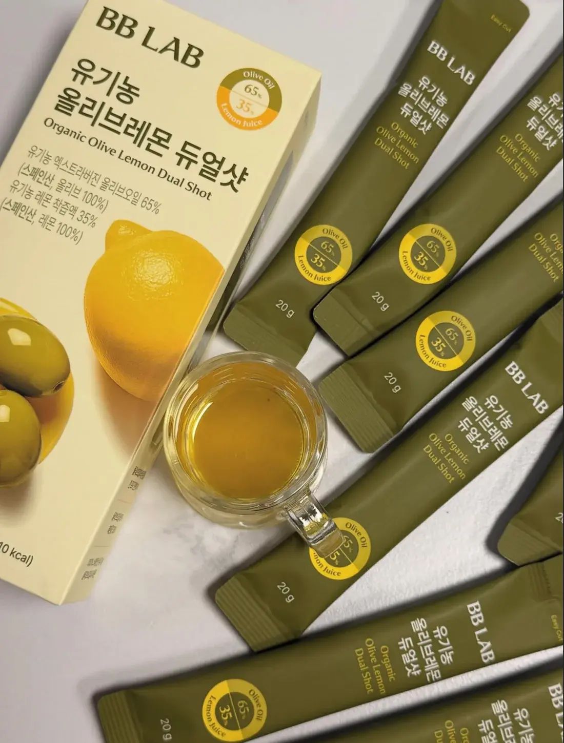 BB LAB | 有機檸檬橄欖油 有機橄欖檸檬雙效濃縮飲 20g×10條裝 [平行進口] | HKTVmall 香港最大網購平台