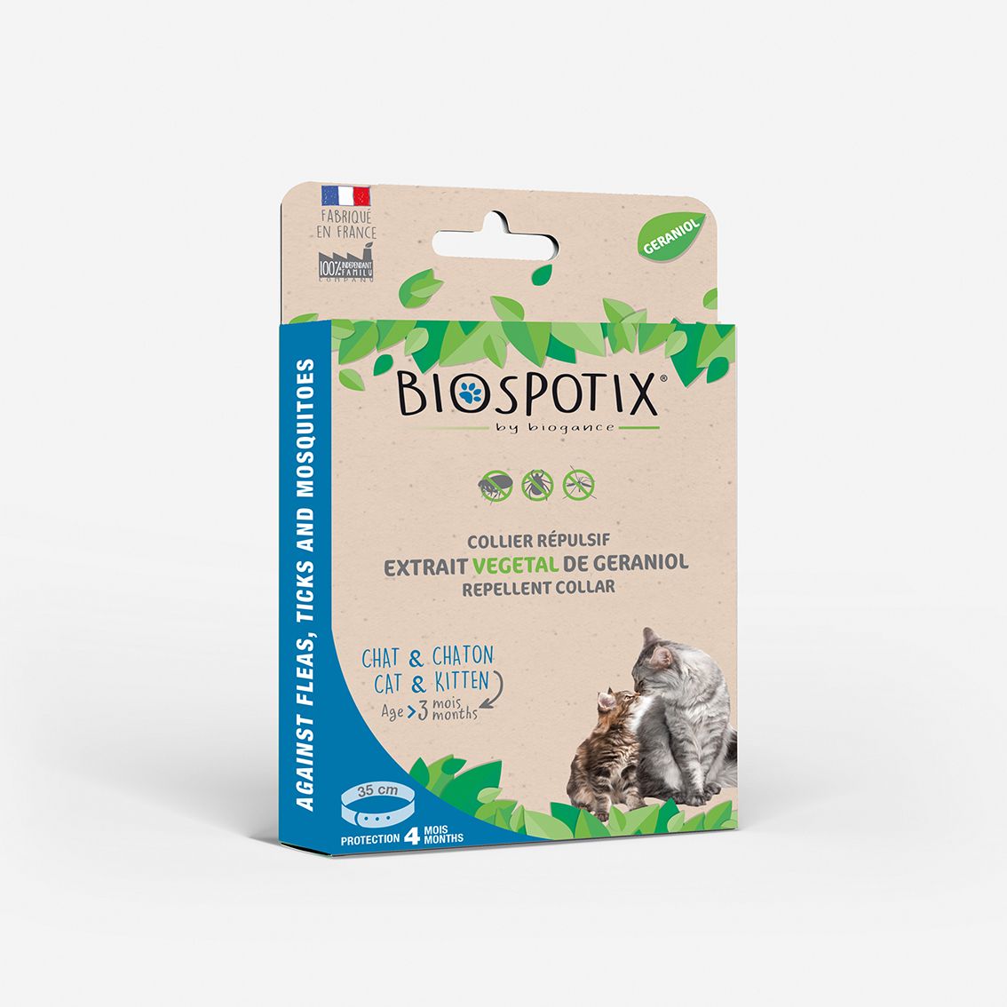 BIOSPOTIX Cat collar 35 cm