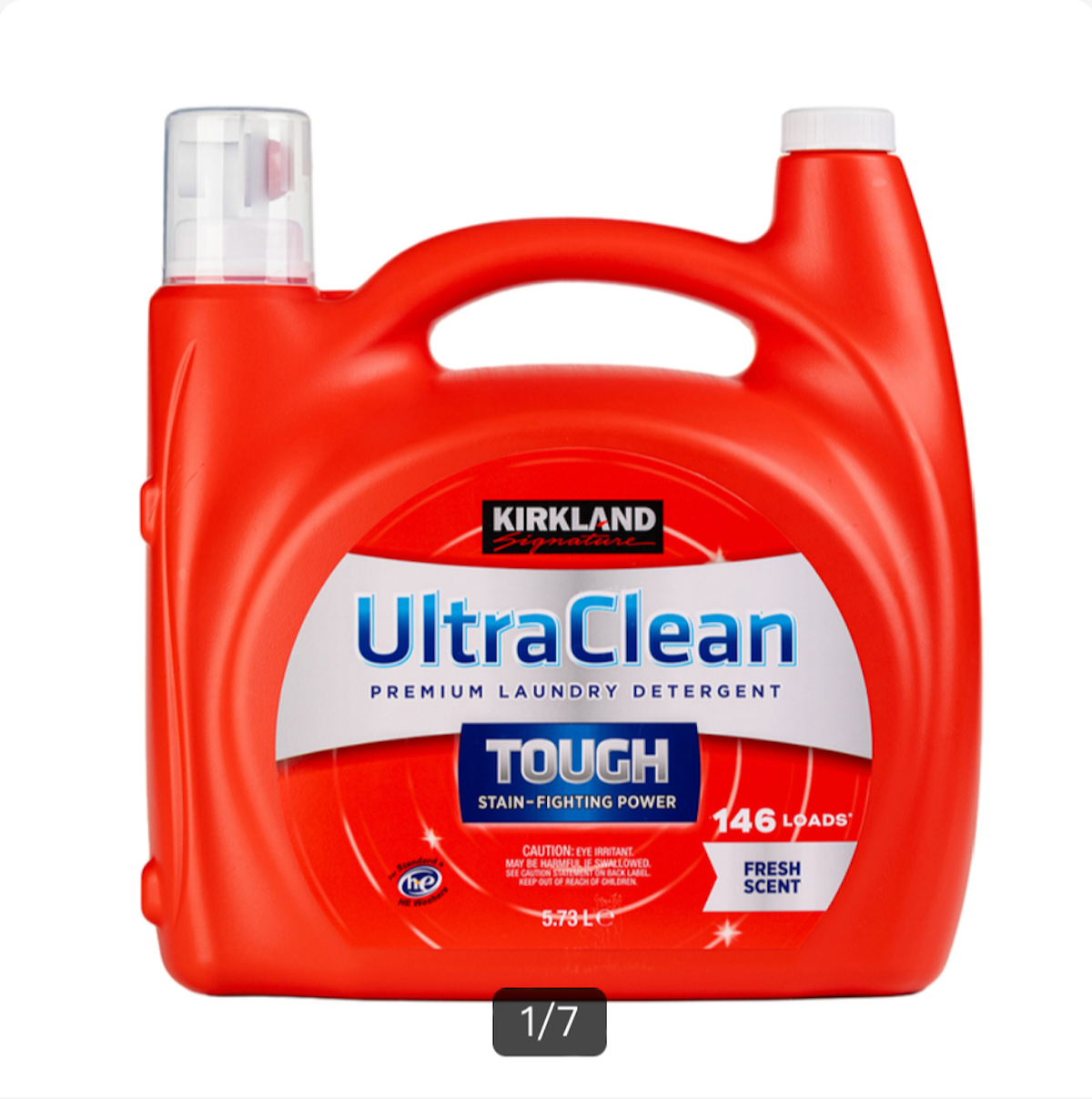 5.73L*1 科克蘭Kirkland洗衣液 Costco代購
