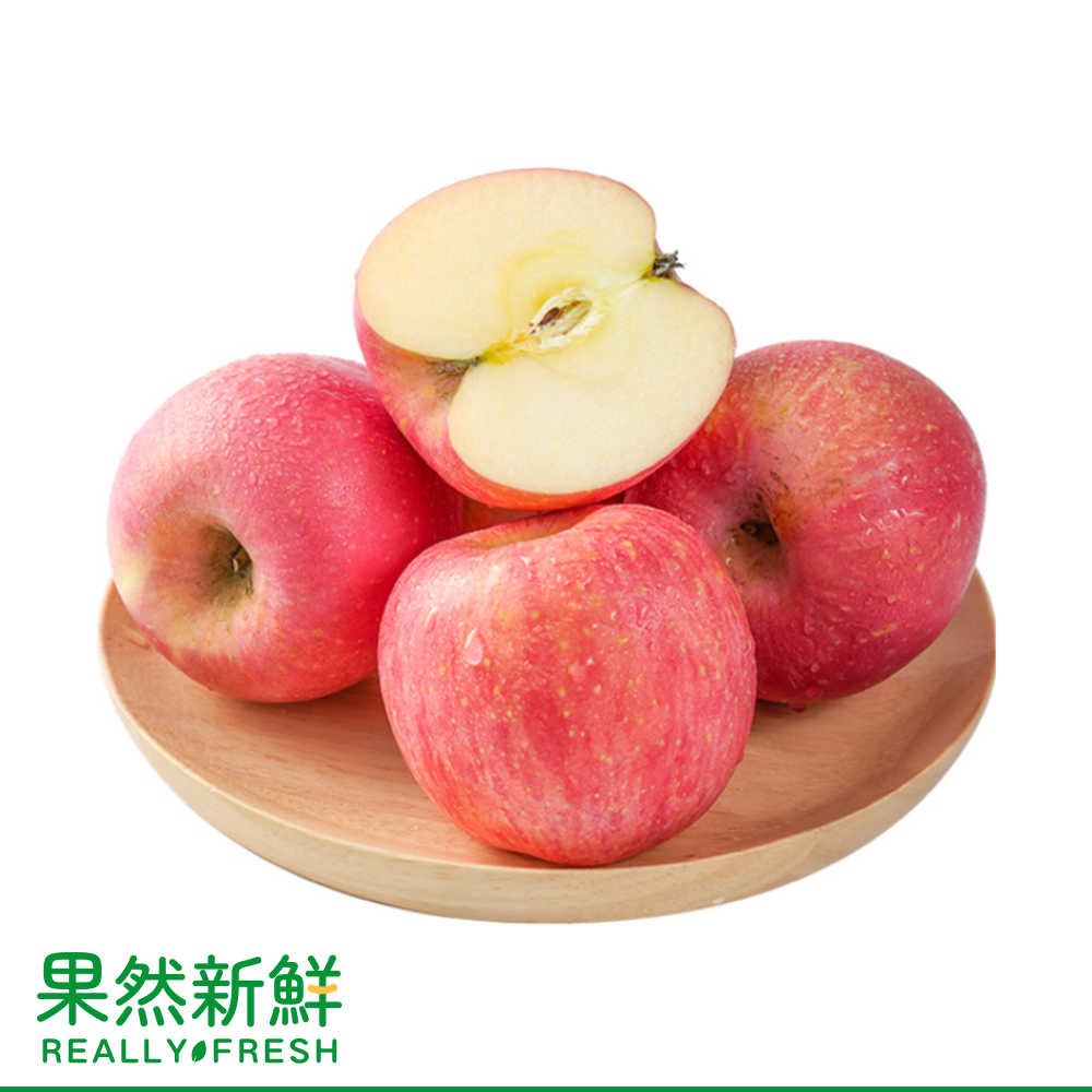 富士紅蘋果 五個裝  甘甜脆口 營養豐富