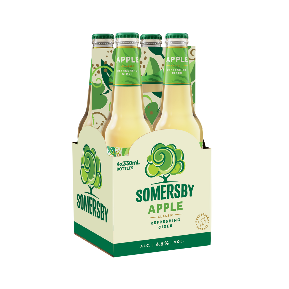 Somersby Apple Cider - Cider - 330ml x 4 bottle