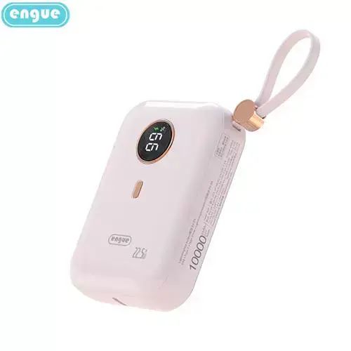 engue-恩谷-迷你快充移动电源 小巧便携 充电宝 尿袋 自带双线 迷你快充  移动电源 10000mAh 小巧便携充电宝 EG-PD16