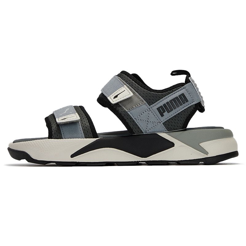 Puma RS-Sandal Medium Sandal 374862-04-Black and gray - Stone gray 35.5