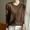 2026 Autumn/Winter New Women's First Line Ready to Wear Round Neck Knitted Cardigan Coat