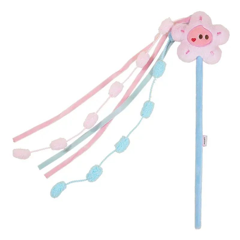 FURRYBUM孚芮邦有桃花逗貓棒搖鈴貓玩具自嗨解悶神器陪伴鈴鐺逗貓