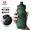 压缩式自行车水壶 | PP5运动水壶 - 适合户外健身、攀山、跑步的运动水杯，军绿色+防尘盖 / 610ml