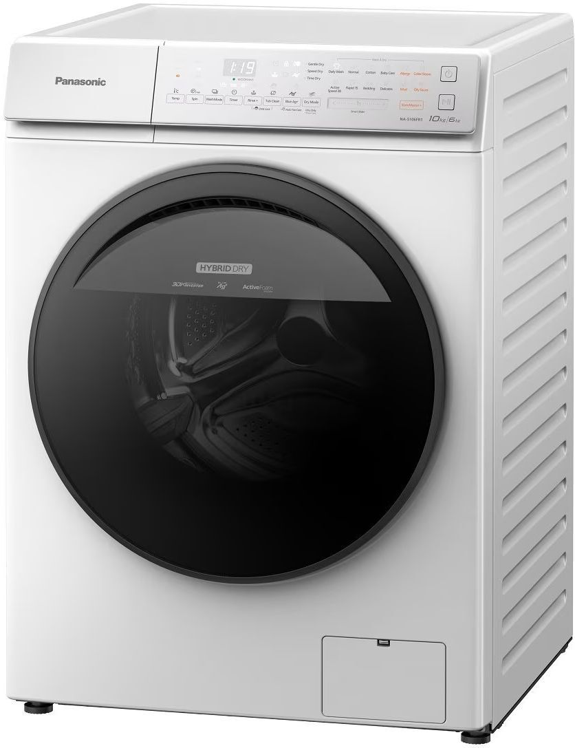 NA-S106FR2 10/6.0公斤 1400轉 「愛衫號」 銀離子除菌 2合1 變頻式 洗衣乾衣機