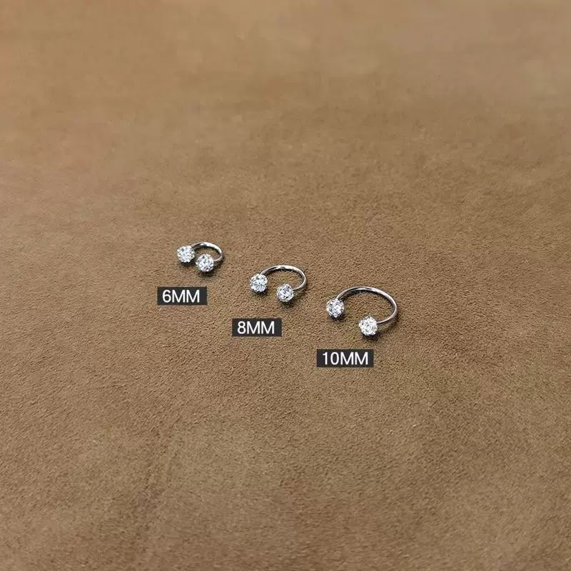 醫級鈦鋼養耳洞耳釘女2026新款爆款潮流鈦合金耳圈耳環百搭耳飾品