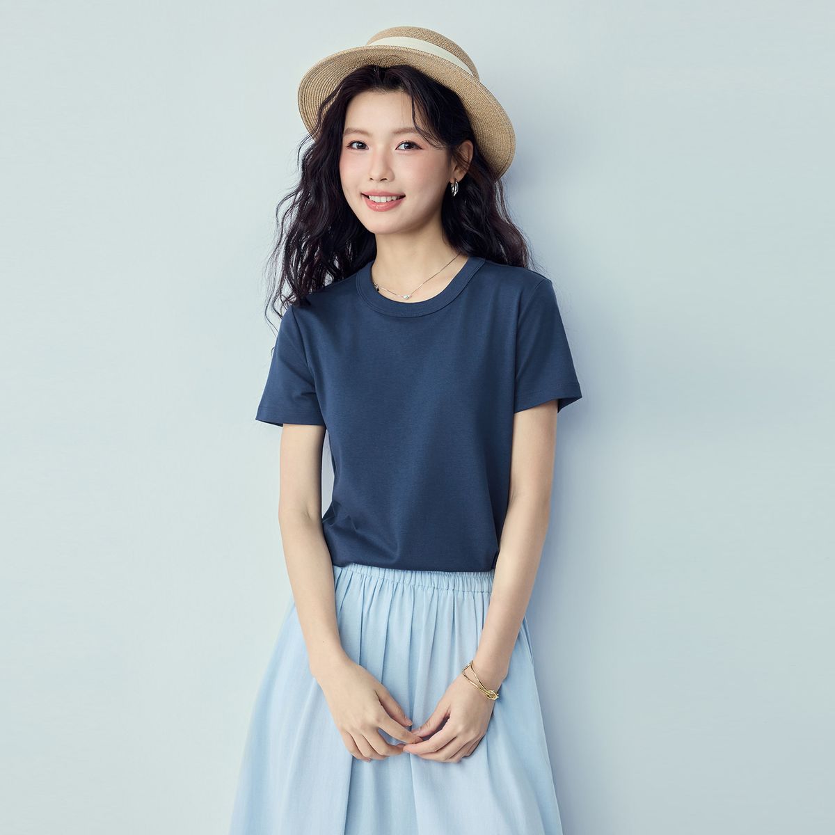 【Online Exclusive】BM Women's Interlock Tee (SIZE S)