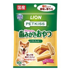 PETKISS 潔齒 軟餅乾 狗小食 60g LN0748 