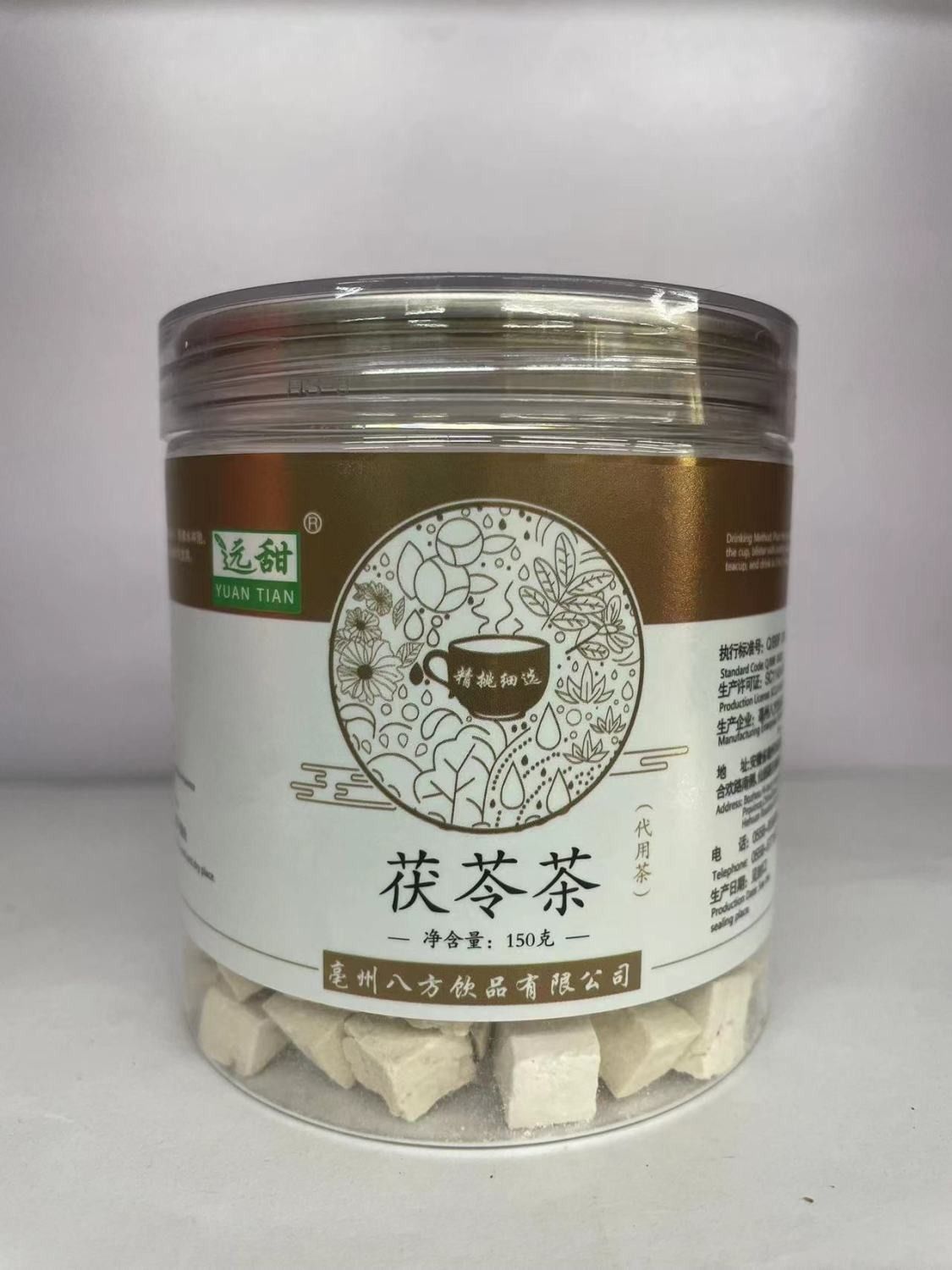 遠甜茯苓茶150g