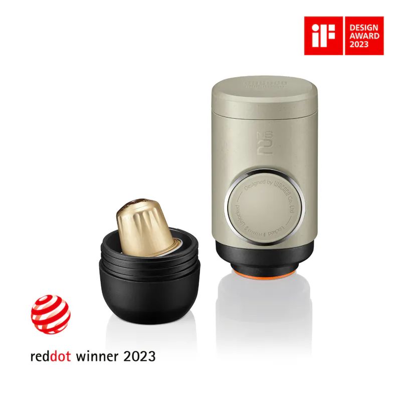 Minipresso NS2 便攜式濃縮咖啡機 (加強版)│輕巧便攜、旅行 / 外出、易於準備、方便清理