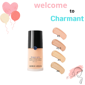 GIORGIO ARMANI - Designer Glow Radiant Revitalizing Foundation SPF15/PA+++ 30ml #2.5- Parallel Impor