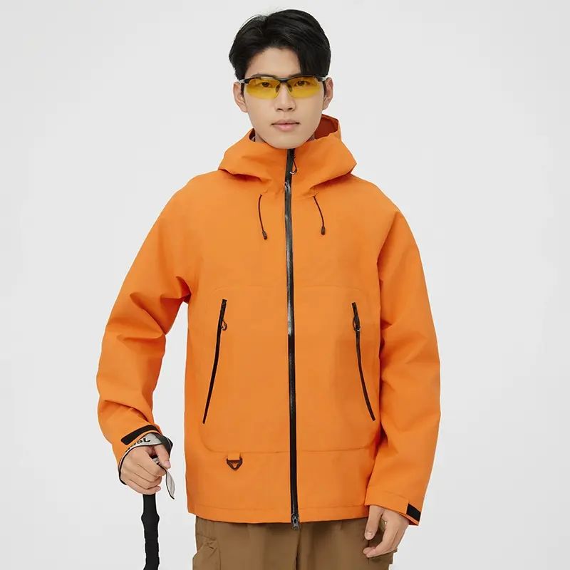 新品登山服2025男女冲锋衣羽绒服硬壳户外三合一防风羽绒连帽