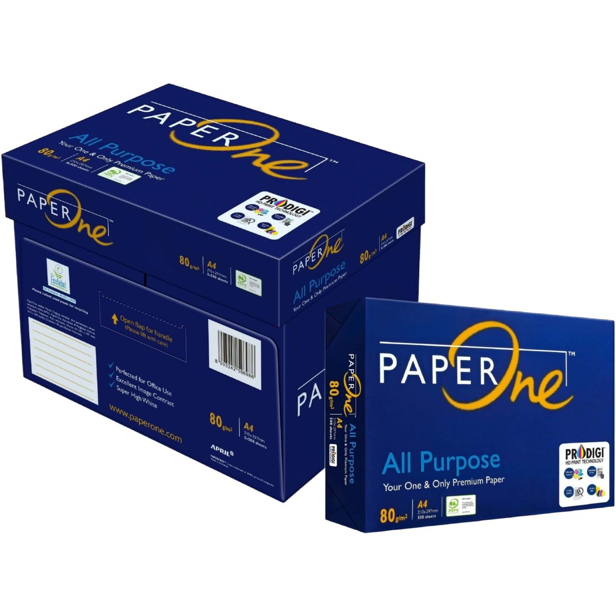 Paperone | Paperone - [Original Box] A4 Multipurpose Photocopy Paper 80 ...
