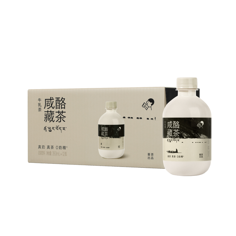山姆Member's Mark 喜茶鹹酪藏茶牛乳茶奶茶飲料350ml*12平行進口