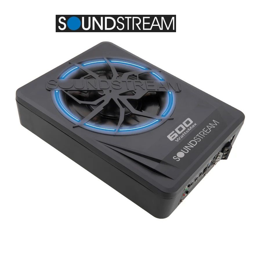 Soundstream - USB-8DL | Under Seat Enclosure w/ 8″ Subwoofer & RGB LED Lighting  (Original licensed 