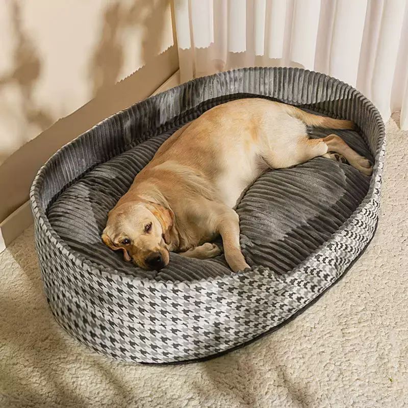 狗窝四季通用金毛宠物窝可拆洗边牧大型狗窝夏天睡觉垫子夏季猫窝