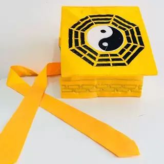 道家太極八卦帽八卦帽道士帽頭飾道帽道巾九梁巾表演道士八卦帽