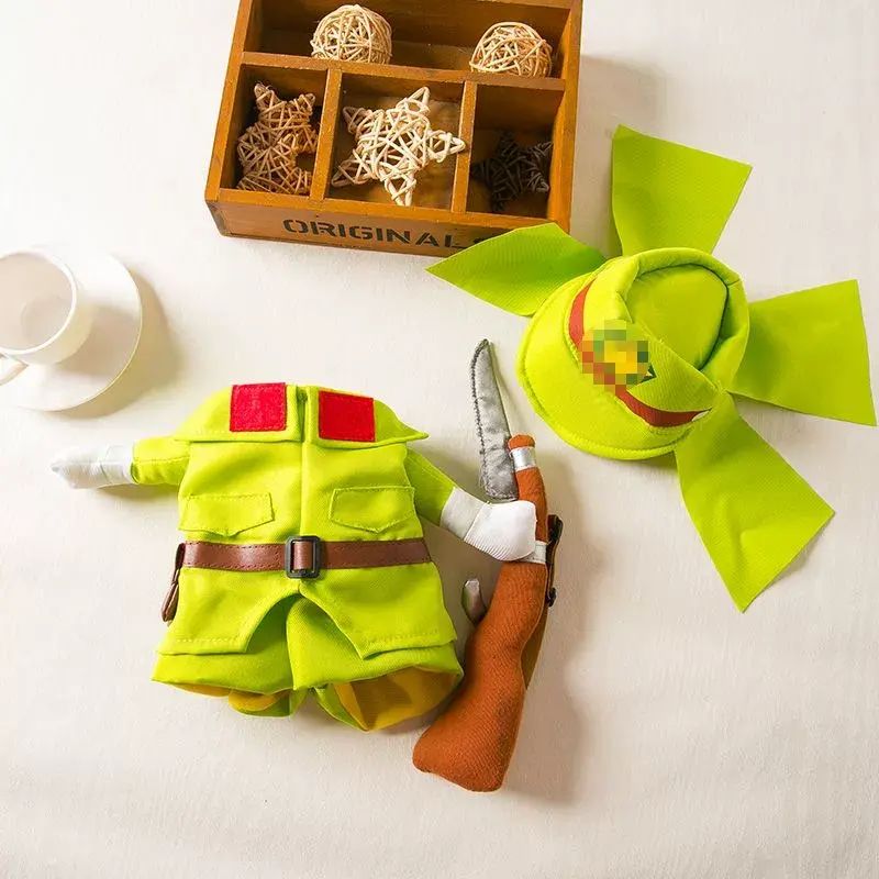 八嘎直立裝寵物網紅搞笑搞怪狗狗貓咪衣服可愛巴哥比熊泰迪柴犬衣