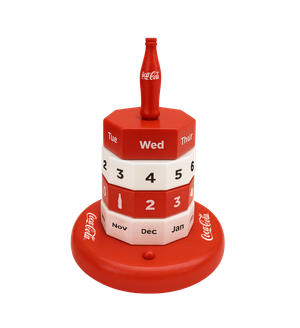 [贈品]可口可樂™ 日曆座 