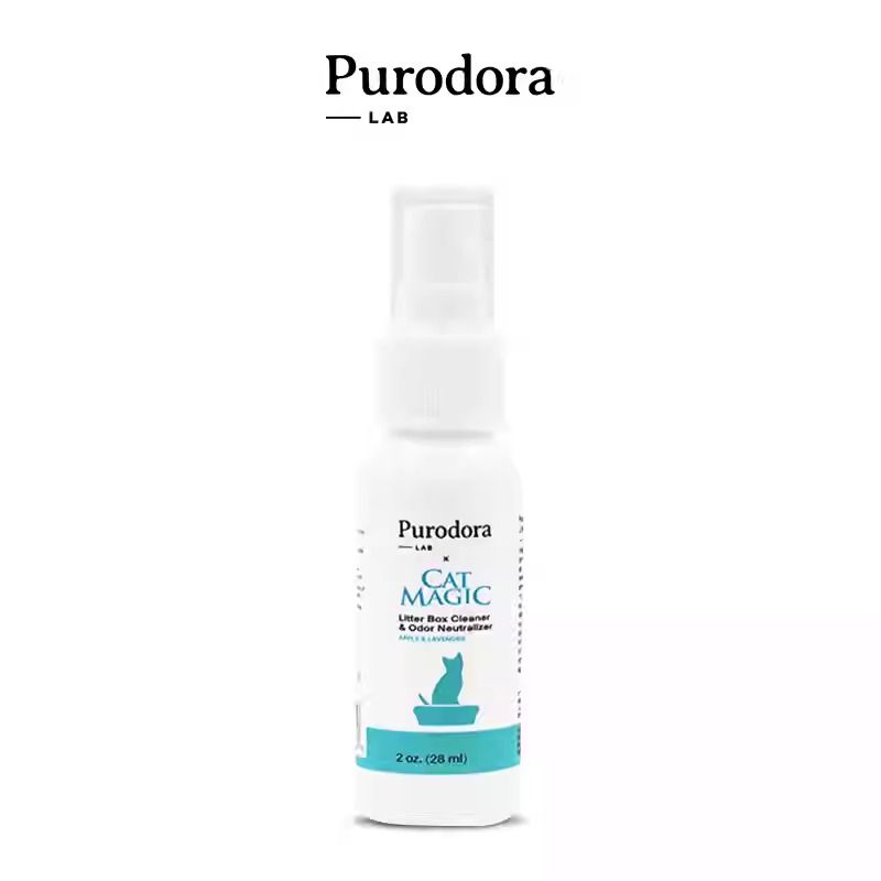 貓砂盆除臭清潔噴霧（蘋果&薰衣草）28ml 試用裝