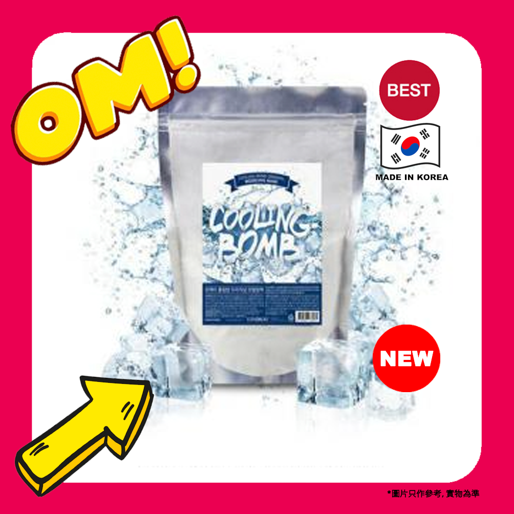 冰爽清涼保濕軟膜粉 330g Cooling Bomb Modeling Pack面膜粉軟膜 (平行進口)8809568933261