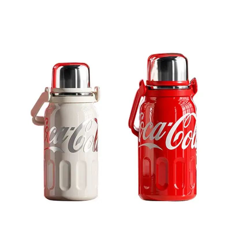 联名可乐保温壶食品级316不锈钢 800ml大容量家用保温杯