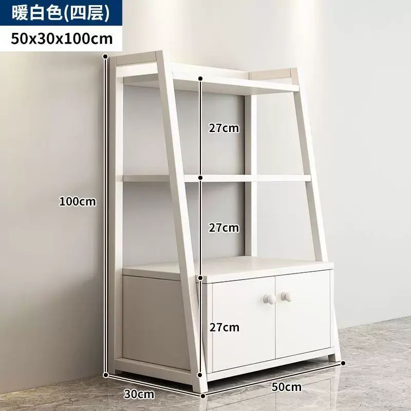 落地多層置物架家用客廳收納架美甲美妝產品展示架商超加厚展示櫃