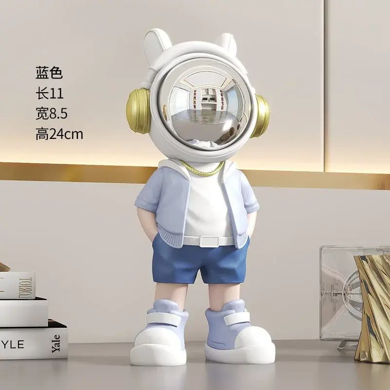 太空人宇航员小摆件客厅房间酒柜家居装饰品桌面航天员创意礼物