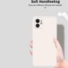 適用於 Google Pixel 9 Pro XL 仿液態硅膠魔方直邊手機殼（白色）