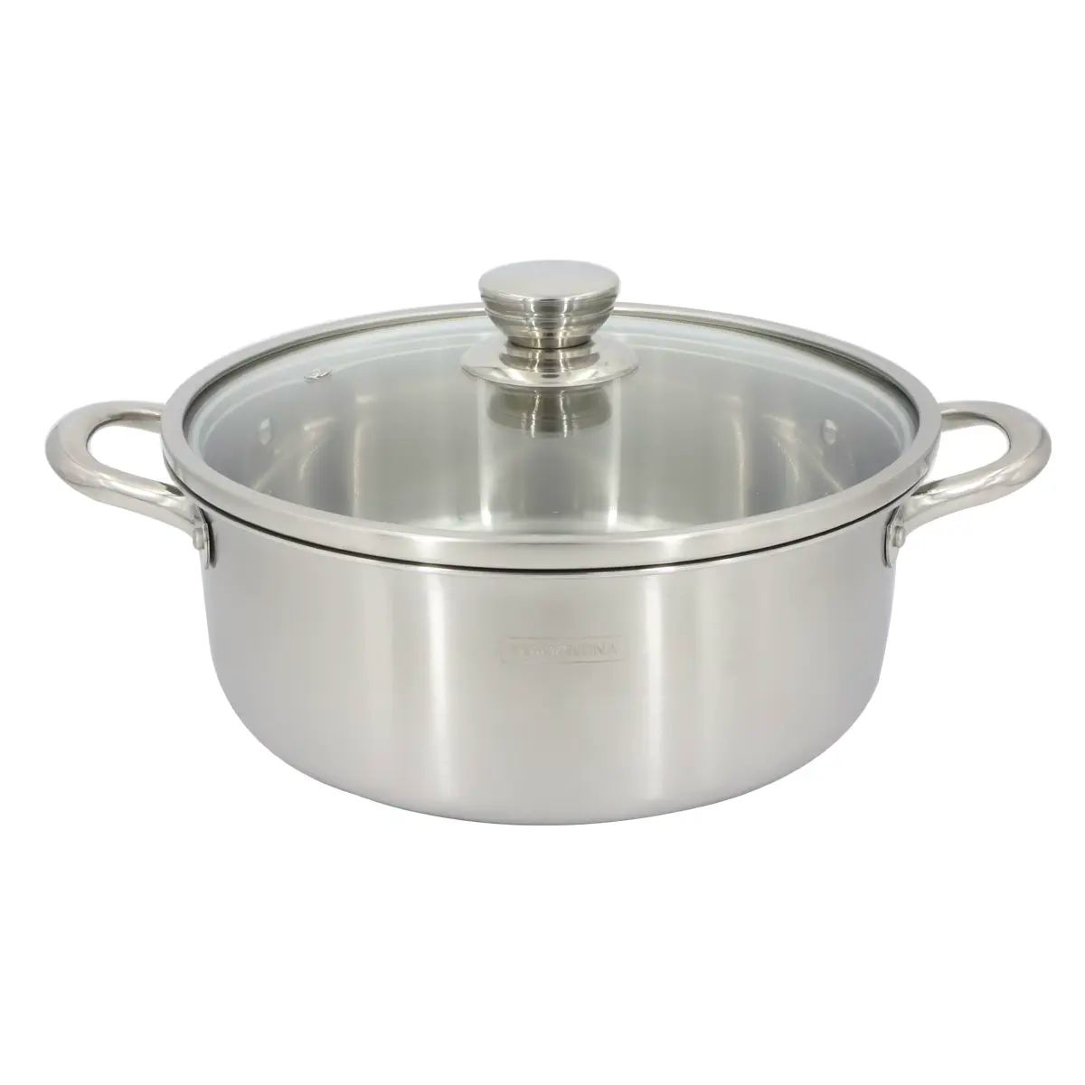 查蒙蒂纳山姆同款三层钢汤火锅304不锈钢大容量家用火锅锅具