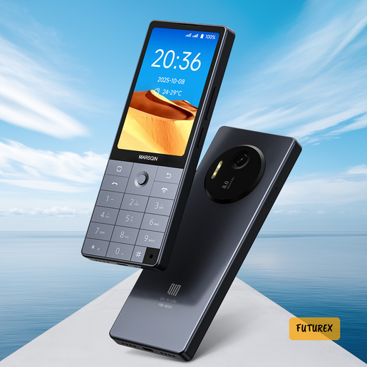 Qin F25｜Android 14 Keypad Phone｜6GB+128GB｜Dual SIM 4G｜Long