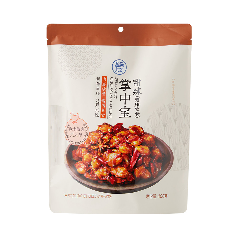 盒馬甜辣掌中寶400g獨立小包裝休閒肉類零食平行進口