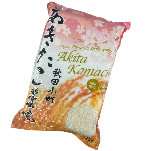 秋田小町 AKITA KOMACHI 秋田小町米 短粒米 珍珠米 2kg 26748482 AKITA