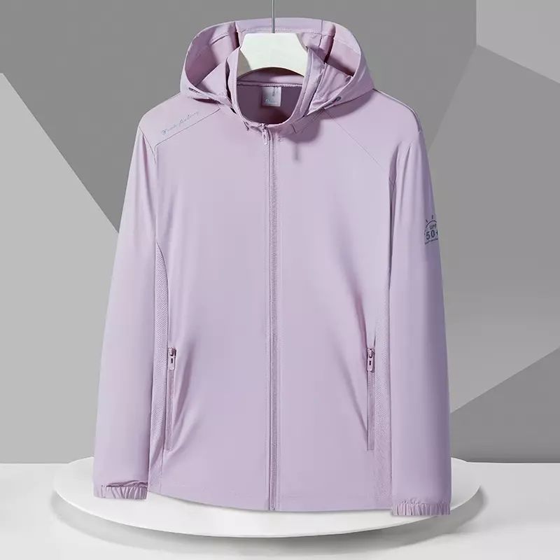 情侣款冰丝防晒衣男夏季户外休闲运动速干钓鱼服轻薄透气单层外套