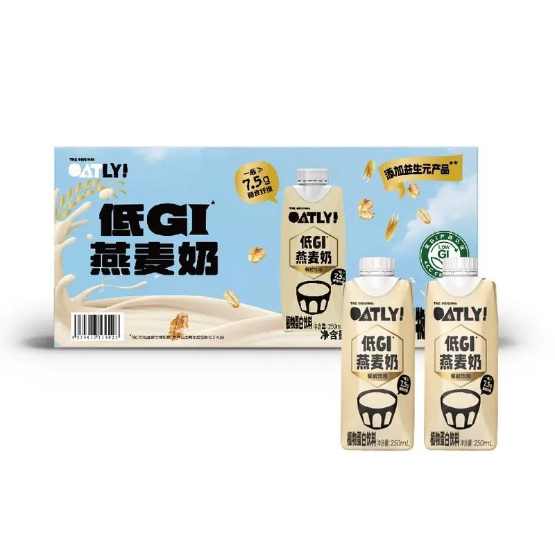山姆会员商店正品 Oatly 低GI燕麦奶250mLX18瓶 山姆超市代购饮品