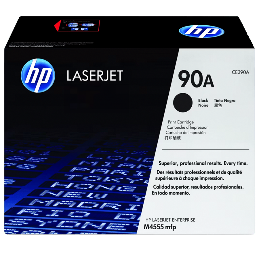 90A Black Original LaserJet Toner Cartridge, CE390A Parallel import