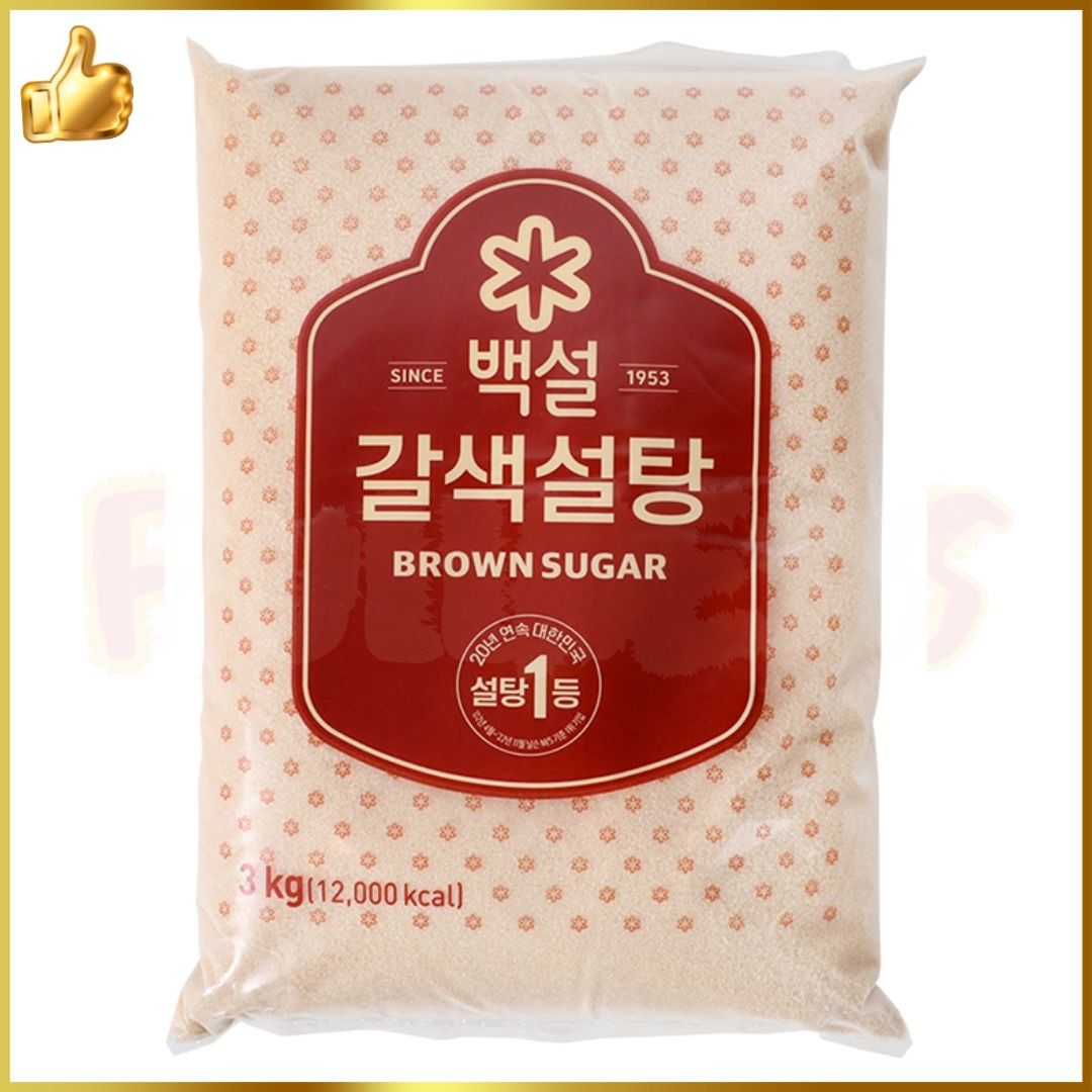 BEKSUL 韓國黃糖一公斤裝 (平行進口)