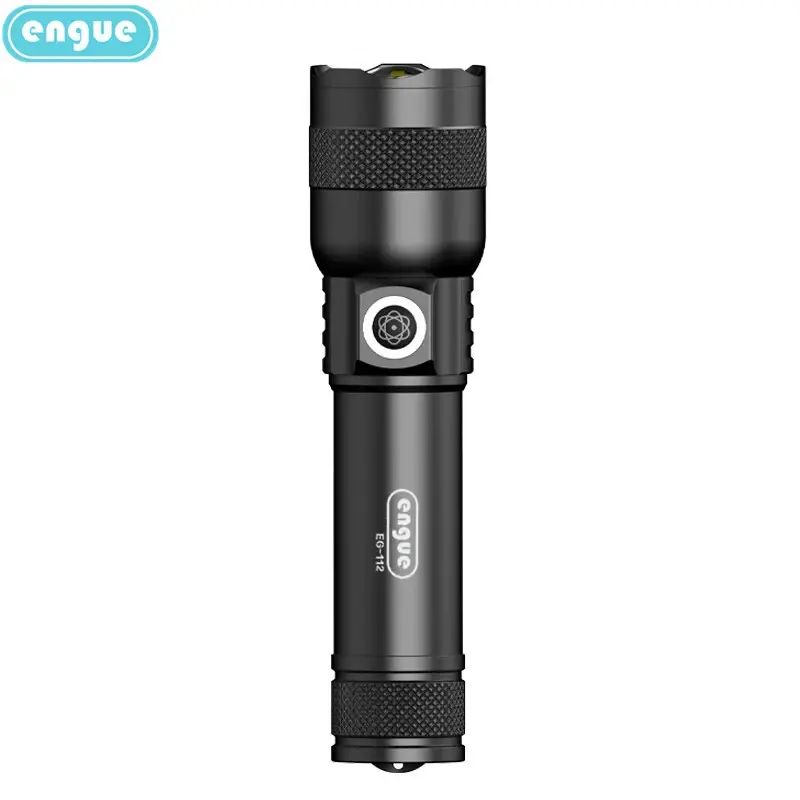 Engue-En谷 USB Telescopic Zoom LED Flashlight Flashlight